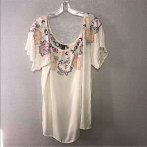 Torrid Womens Peasant Blouse Size 1x